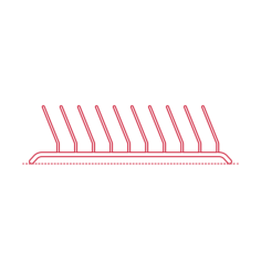 Objects Dish Drying Racks Ikea Rinnig Plate Holder Silhouette Svg Vector, Free Vectors File